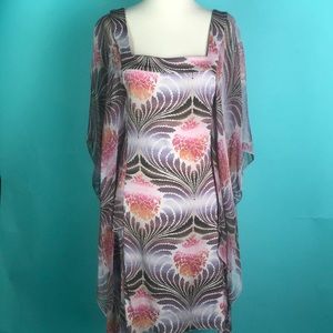 DVF Stretch Silk Cocktail Dress 8